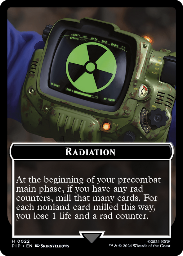 Alien // Radiation Token (Foil) (TPIP)