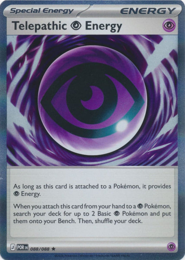 Telepathic Psychic Energy - 088/088 - Rare