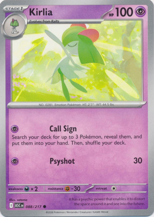 Kirlia - 088/217 - Common