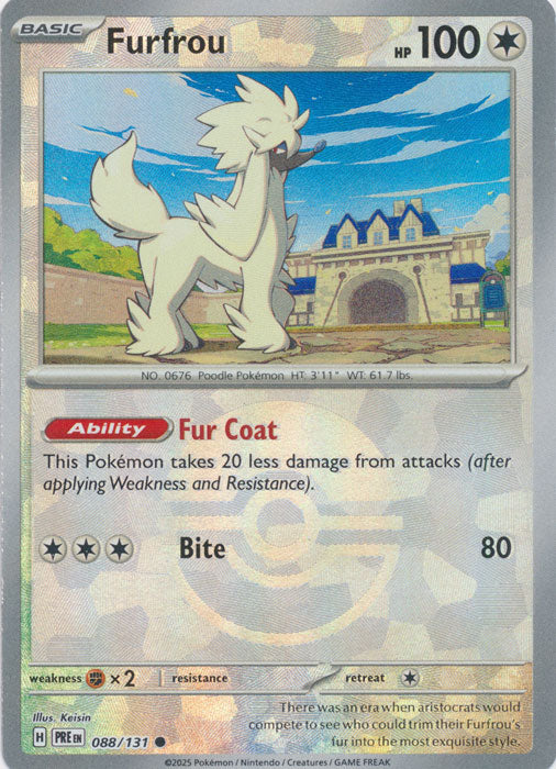 Furfrou (Poke Ball Pattern) - 088/131 - Common