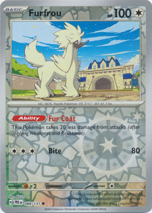 Furfrou - 088/131 - Common - Reverse Holo