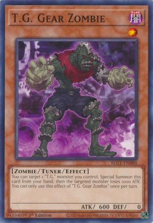 T.G. Gear Zombie - BLC1-EN088 - Common - 1st Edition