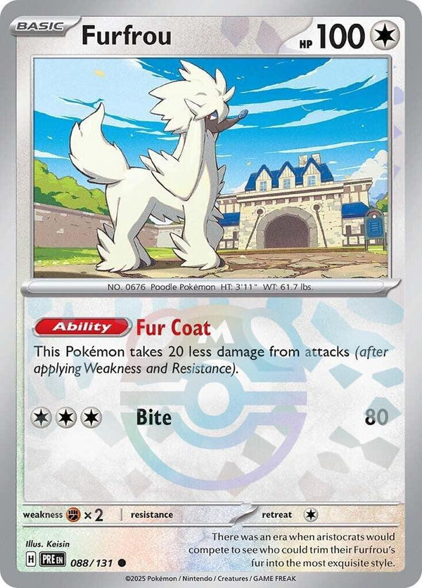 Furfrou (Master Ball Pattern) - 088/131 - Common