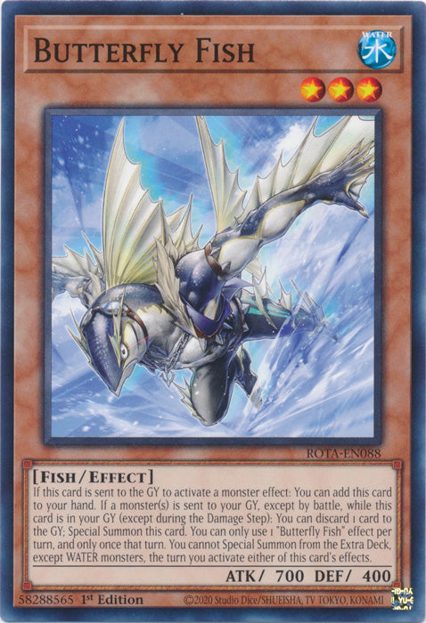 Butterfly Fish - ROTA-EN088 - Common - 1st Edition