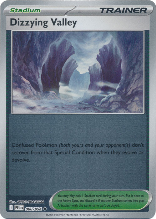 Dizzying Valley - 088/094 - Uncommon - Reverse Holo
