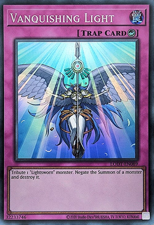 Vanquishing Light (2020 Date Reprint) - LODT-EN089 - Super Rare