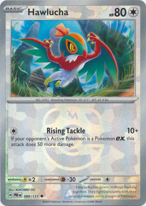 Hawlucha (Master Ball Pattern) - 089/131 - Uncommon