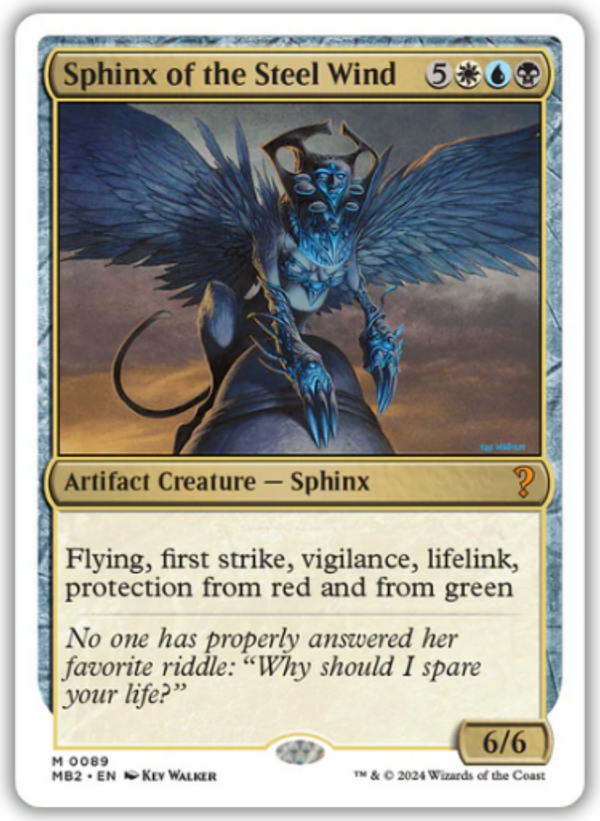 Sphinx of the Steel Wind (MB2)