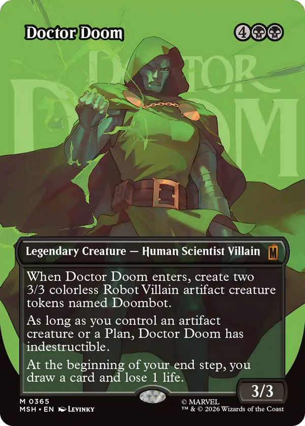 Doctor Doom - Logo Showcase (MSH) (Pre-Order)