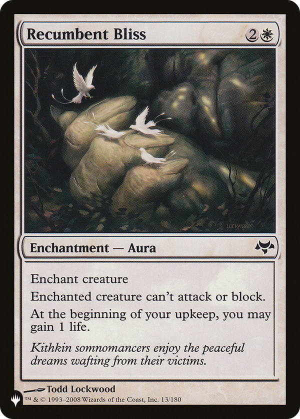 Recumbent Bliss - EVE Reprint (PLST)