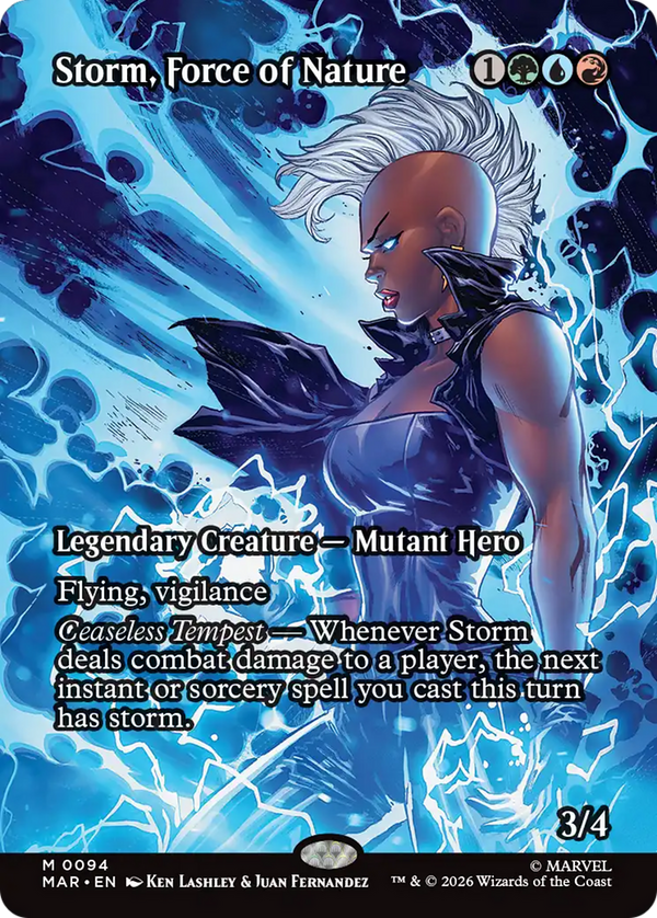 Storm, Force of Nature - Source Material Showcase (MAR) (Pre-Order)