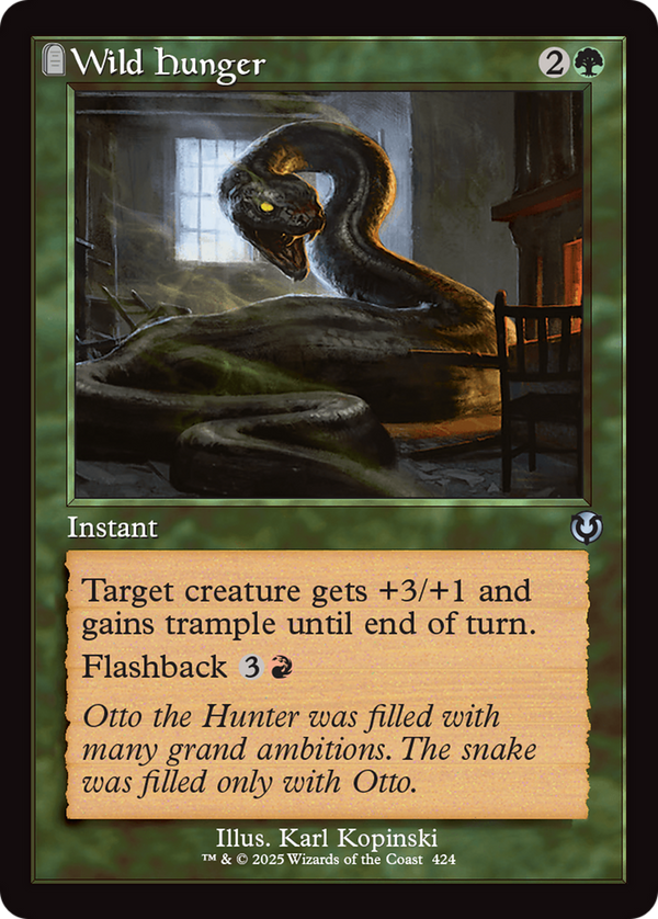 Wild Hunger - Retro Frame (INR)