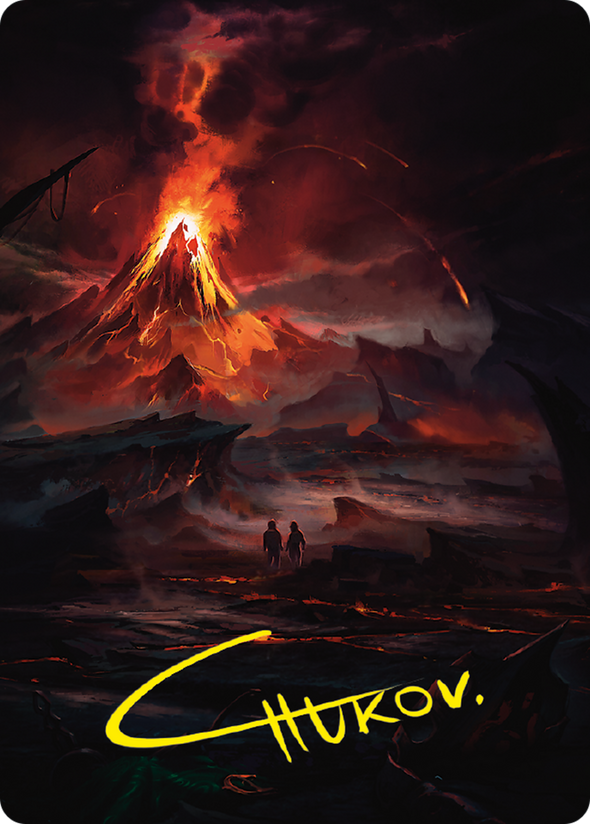 Valley of Gorgoroth - Art Series (Gold-Stamped Signature) (ALTR)