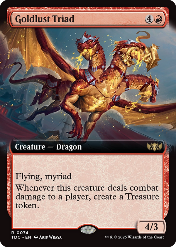 Goldlust Triad - Extended Art (TDC)