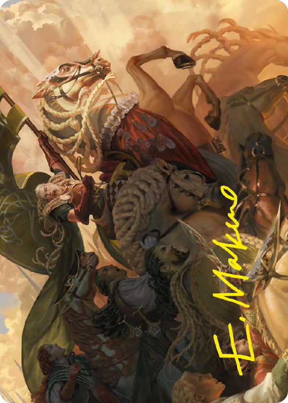 Marshal's Anthem - Art Series (Gold-Stamped Signature) (ALTR)