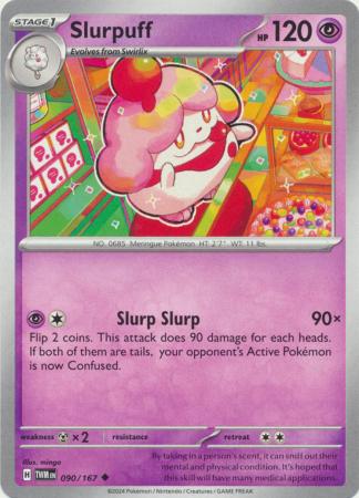 Slurpuff - 090/167 - Uncommon