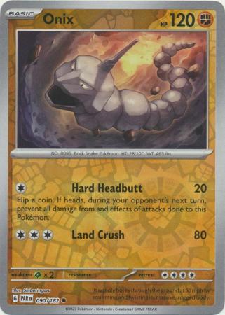 Onix - 090/182 - Common - Reverse Holo available at 401 Games Canada