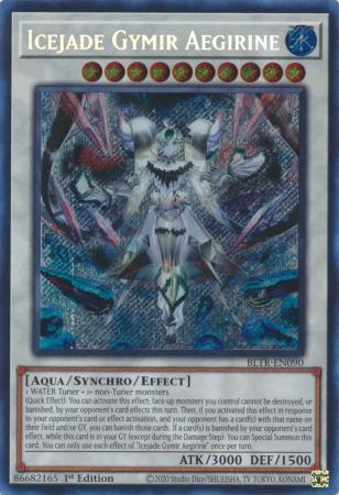 Icejade Gymir Aegirine - BLTR-EN090 - Secret Rare - 1st Edition