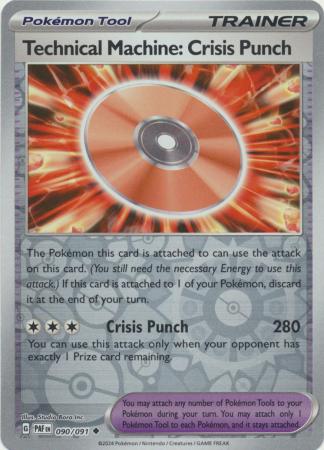 Technical Machine: Crisis Punch - 090/091 - Uncommon - Reverse Holo