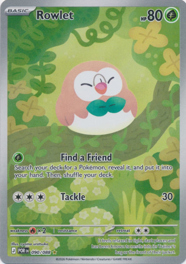 Rowlet - 090/088 - Illustration Rare