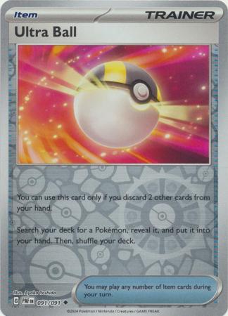 Ultra Ball - 091/091 - Uncommon - Reverse Holo