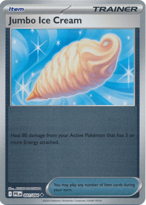 Jumbo Ice Cream - 091/094 - Uncommon - Reverse Holo