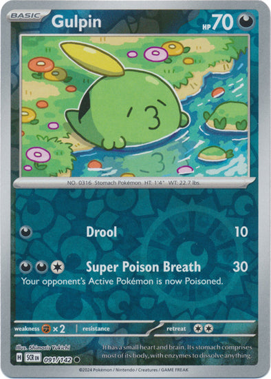 Gulpin - 091/142 - Common - Reverse Holo