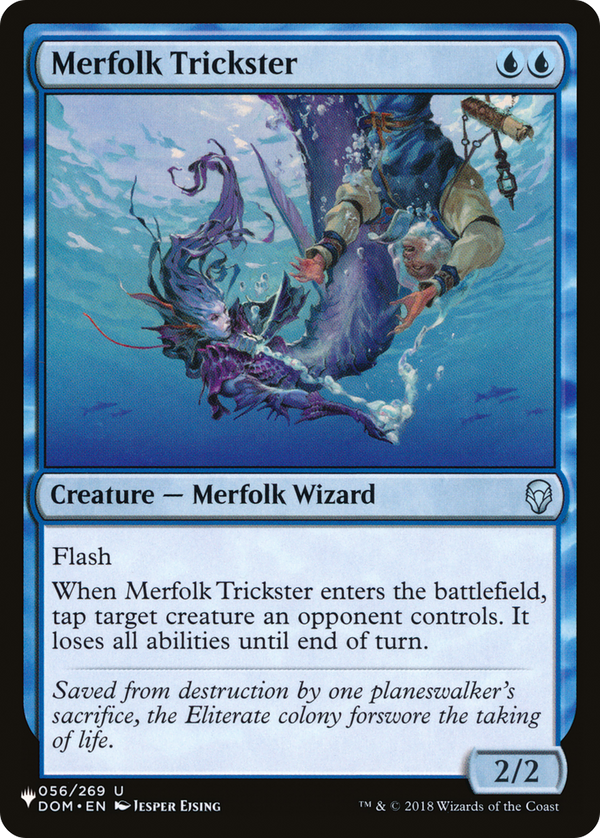 Merfolk Trickster - DOM Reprint (PLST)