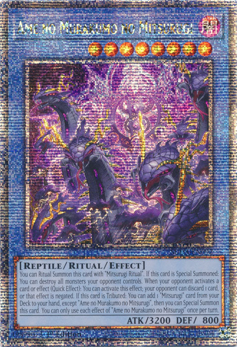 Ame no Murakumo no Mitsurugi - SUDA-EN092 - Quarter Century Secret Rare - 1st Edition