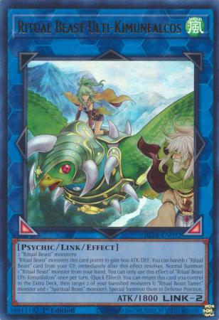 Ritual Beast Ulti-Kimunfalcos - BLTR-EN092 - Ultra Rare - 1st Edition