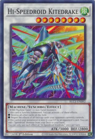 Hi-Speedroid Kitedrake - BLC1-EN092 - Common - 1st Edition