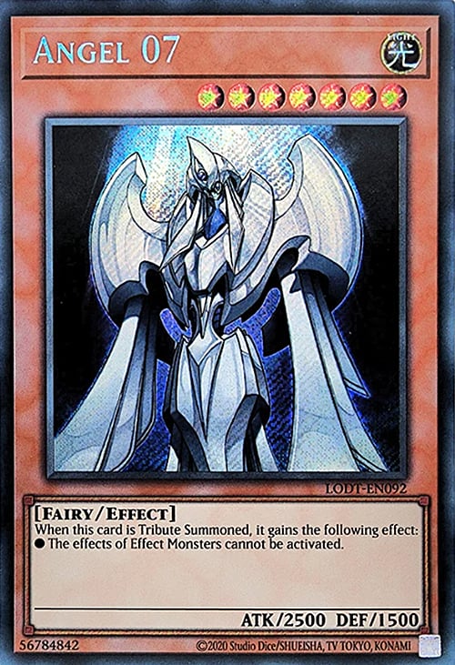 Angel O7 (2020 Date Reprint) - LODT-EN092 - Secret Rare