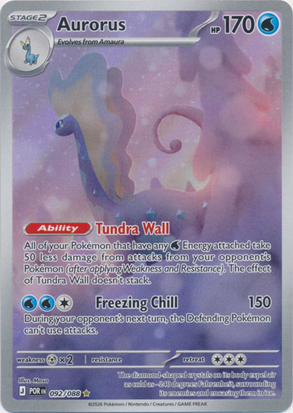 Aurorus - 092/088 - Illustration Rare