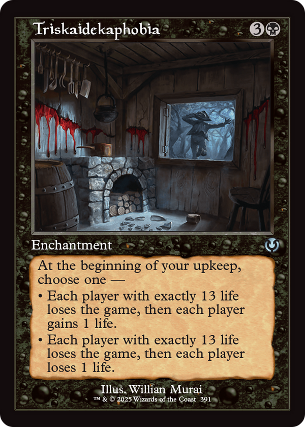 Triskaidekaphobia - Retro Frame (INR)