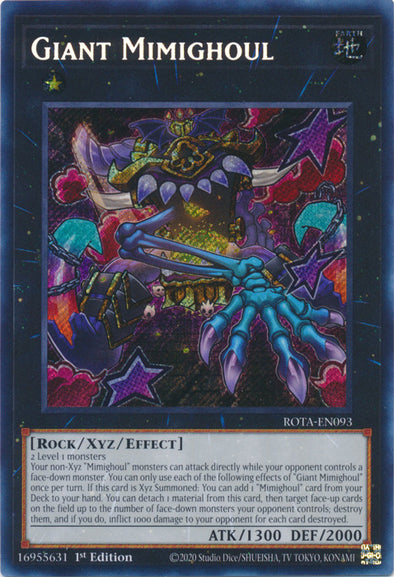 Giant Mimighoul - ROTA-EN093 - Secret Rare - 1st Edition