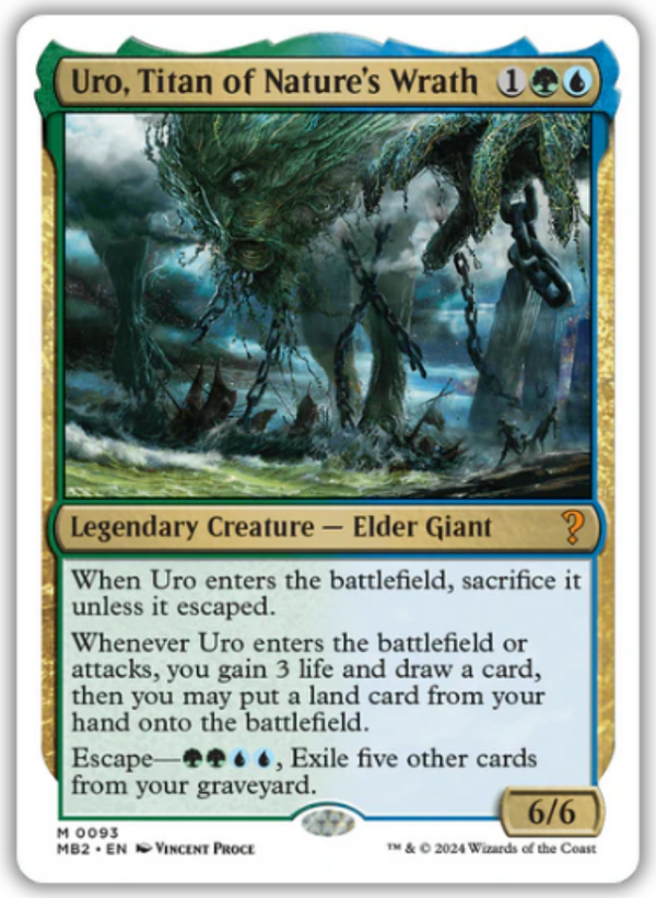 Uro, Titan of Nature's Wrath (MB2)
