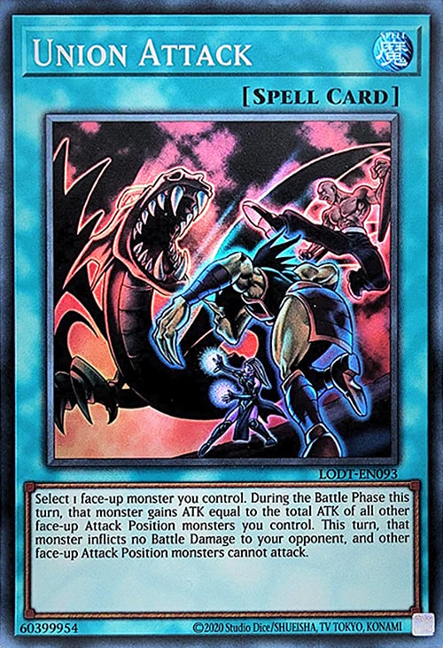 Union Attack (2020 Date Reprint) - LODT-EN093 - Super Rare