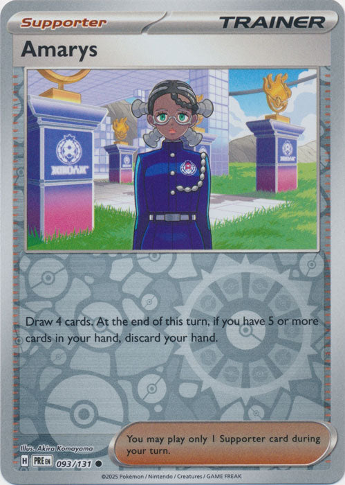 Amarys - 093/131 - Common - Reverse Holo