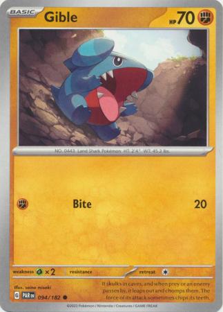 Gible - 094/182 - Common available at 401 Games Canada