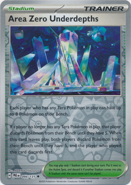Area Zero Underdepths - 094/131 - Uncommon - Reverse Holo