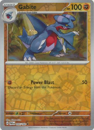 Gabite - 095/182 - Common - Reverse Holo available at 401 Games Canada