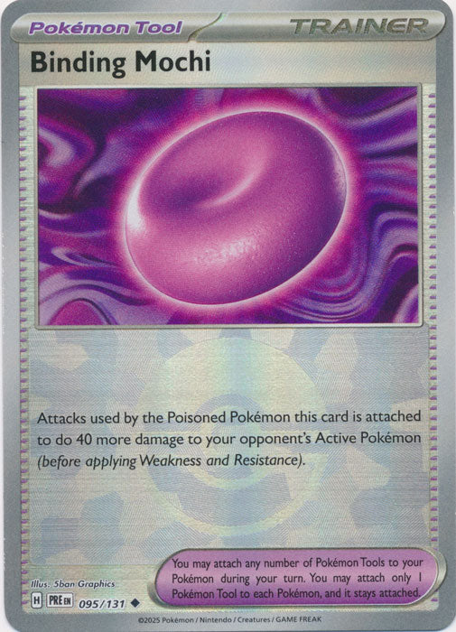 Binding Mochi (Poke Ball Pattern) - 095/131 - Uncommon