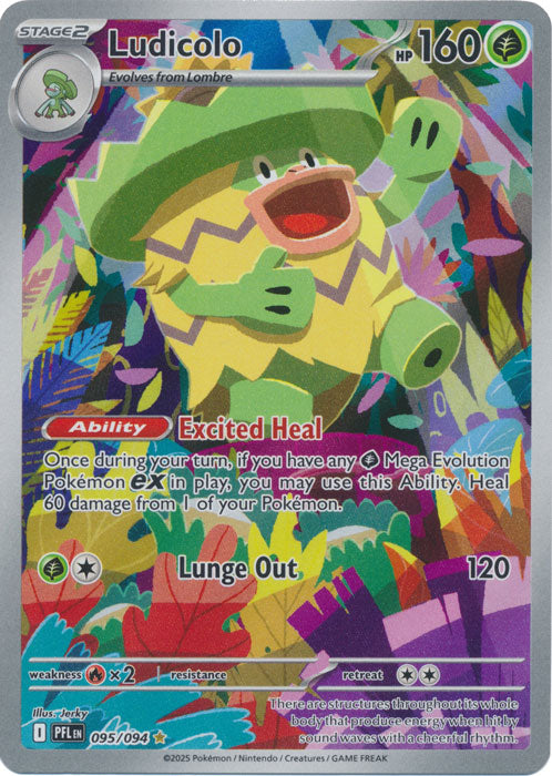 Ludicolo - 095/094 - Illustration Rare
