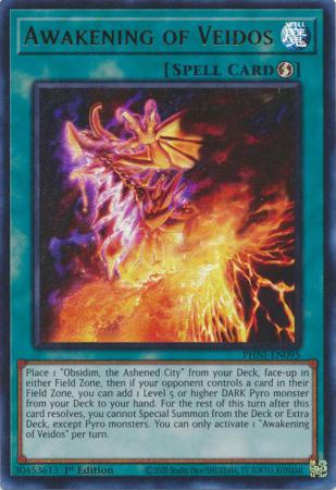 Awakening of Veidos - PHNI-EN095 - Ultra Rare - 1st Edition