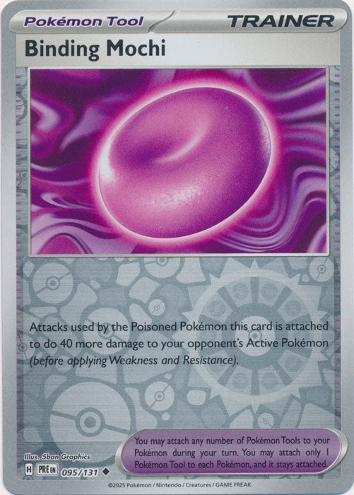 Binding Mochi - 095/131 - Uncommon - Reverse Holo