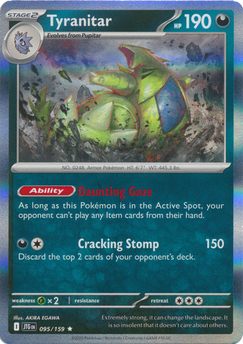 Tyranitar - 095/159 - Holo Rare