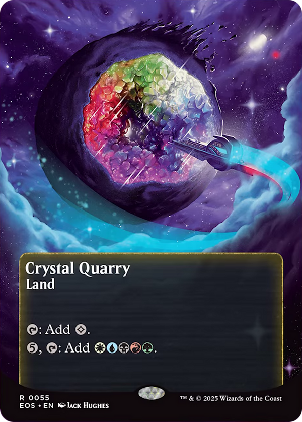 Crystal Quarry - Borderless Poster (EOS)