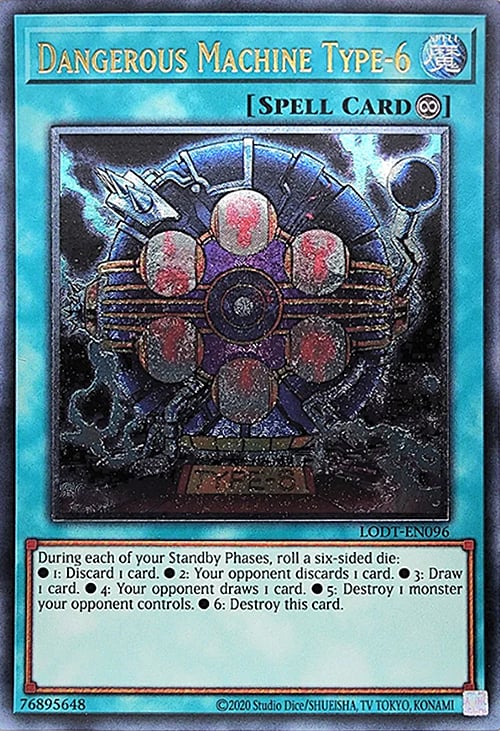 Dangerous Machine Type-6 (UTR) (2020 Date Reprint) - LODT-EN096 - Ultimate Rare