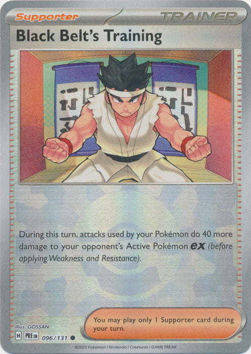 Black Belt's Training (Poke Ball Pattern) - 096/131 - Common