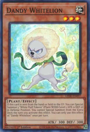 Dandy Whitelion - LEDE-EN097 - Super Rare - 1st Edition